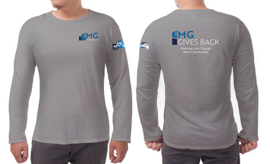 PC455LS MG Gives Back Long Sleeve Tshirt